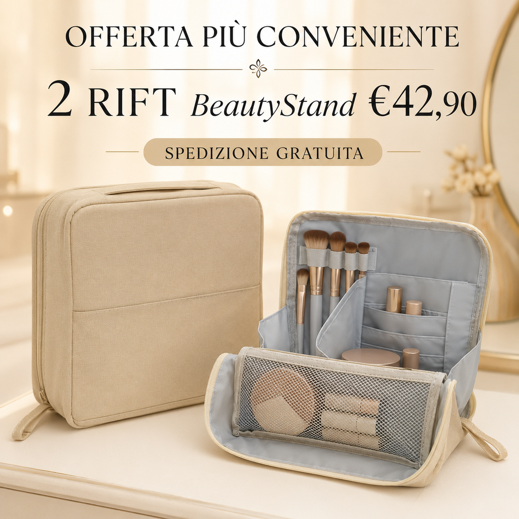 RIFT BeautyStand – Organizer Trucco Autoportante